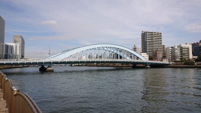 写真１．現在の永代橋