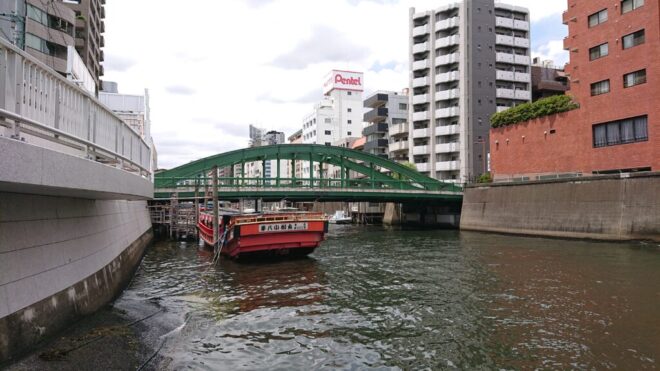 写真２．神田川河口：柳橋