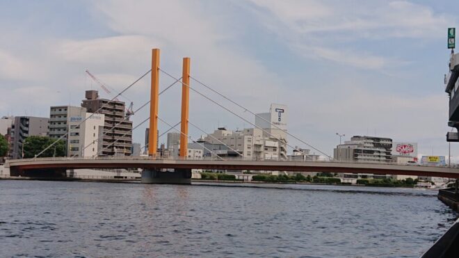 写真11．新大橋
隅田川右岸上流側から撮影