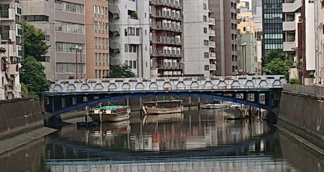 写真25．左衛門橋：美倉橋から撮影