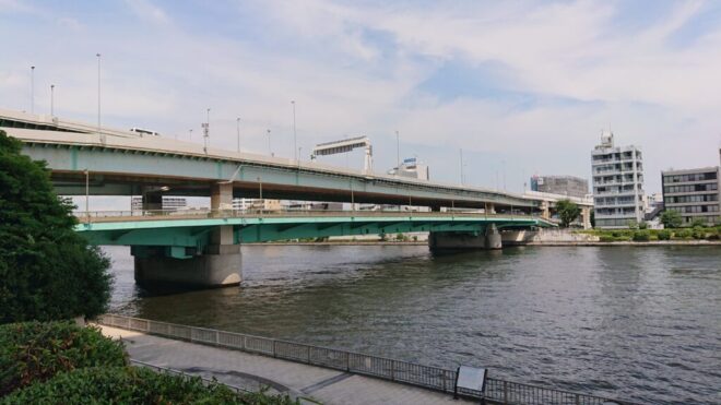 写真33．隅田川大橋：隅田川右岸下流側から撮影
