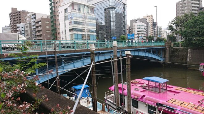 写真29．浅草橋：神田川左岸上流側から撮影