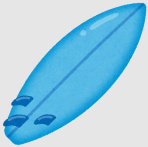 図４．サーフボード