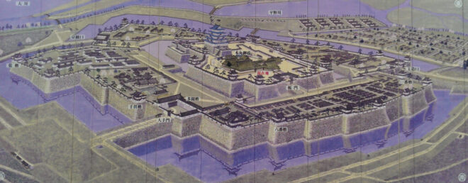 図５．徳川期大坂城：（1620年～1868年）