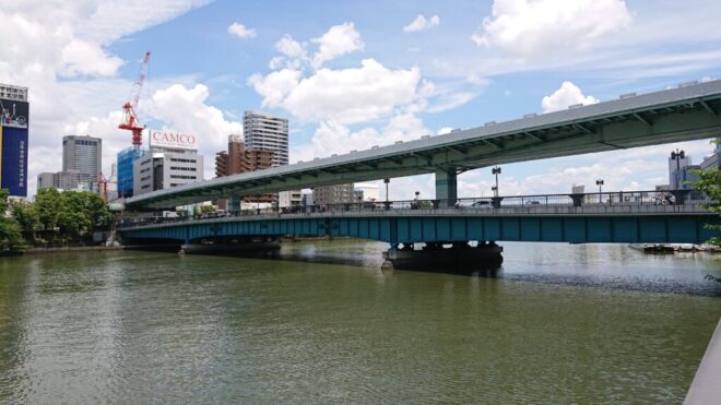 写真25．天満橋：大川左岸下流側から撮影