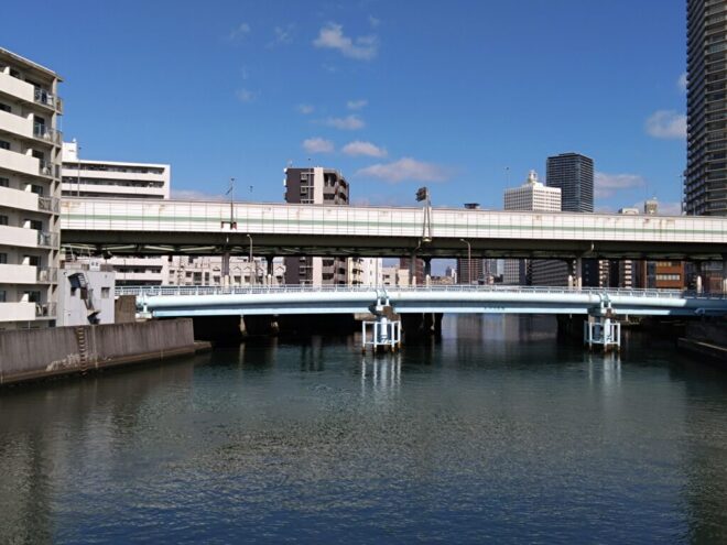 写真12．木津川大橋：大渉橋から撮影