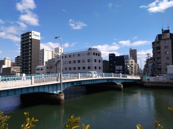 写真45．千代崎橋：木津川右岸下流側から撮影